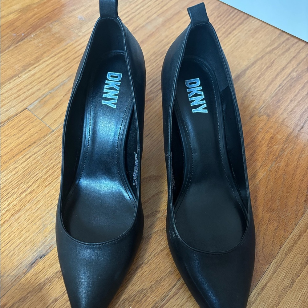 DKNY Sleek Black Heels for Women